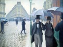 Paris Street Rainy Day Gustave Caillebotte